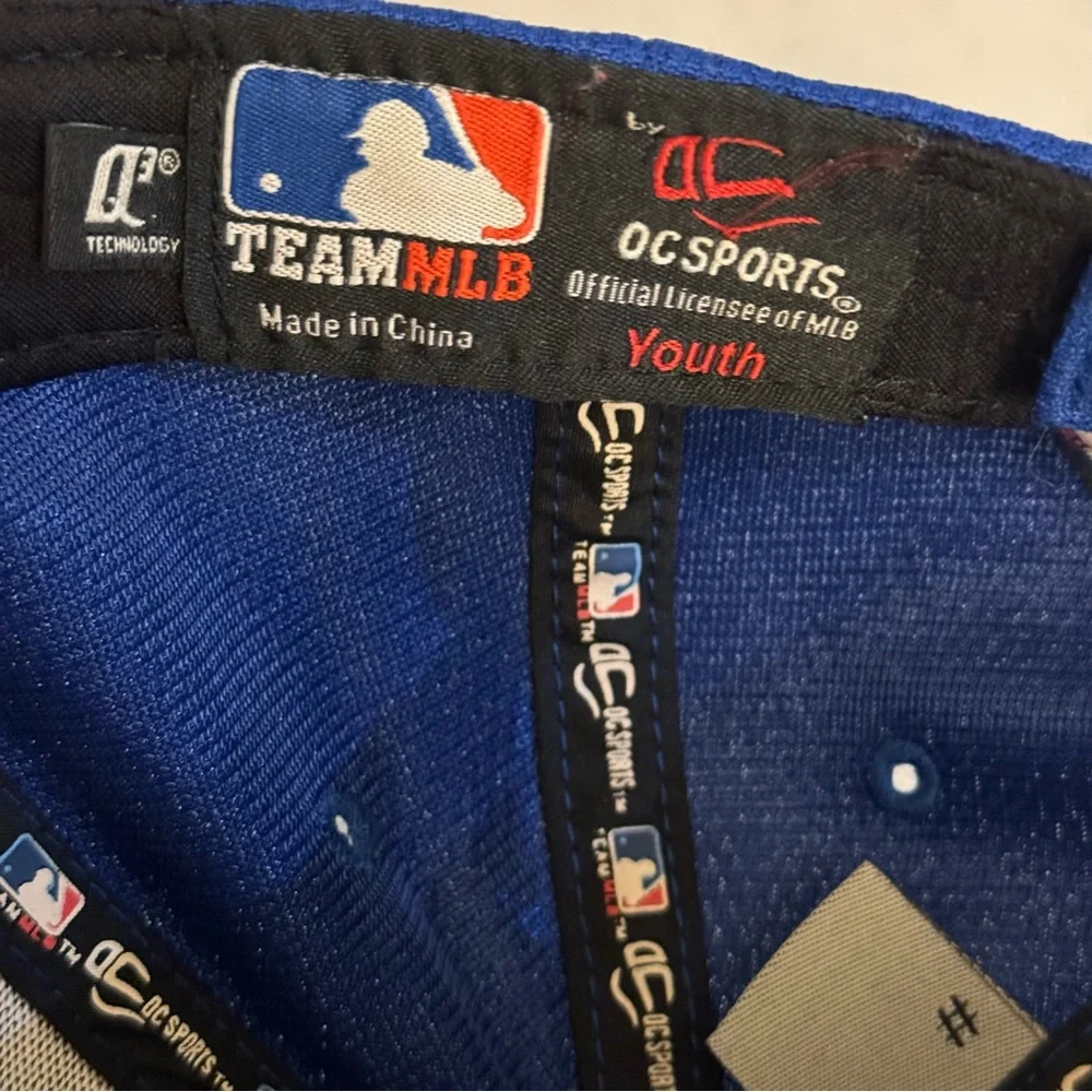 New York  Mets‎ OC Sports Youth Baseball Hat Adjustable Back